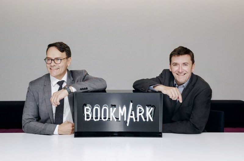 Bookmark Content and Communications Co-CEOs Raymond Girard and Simon Hobbs (PRNewsFoto/Bookmark Content and Comm...)