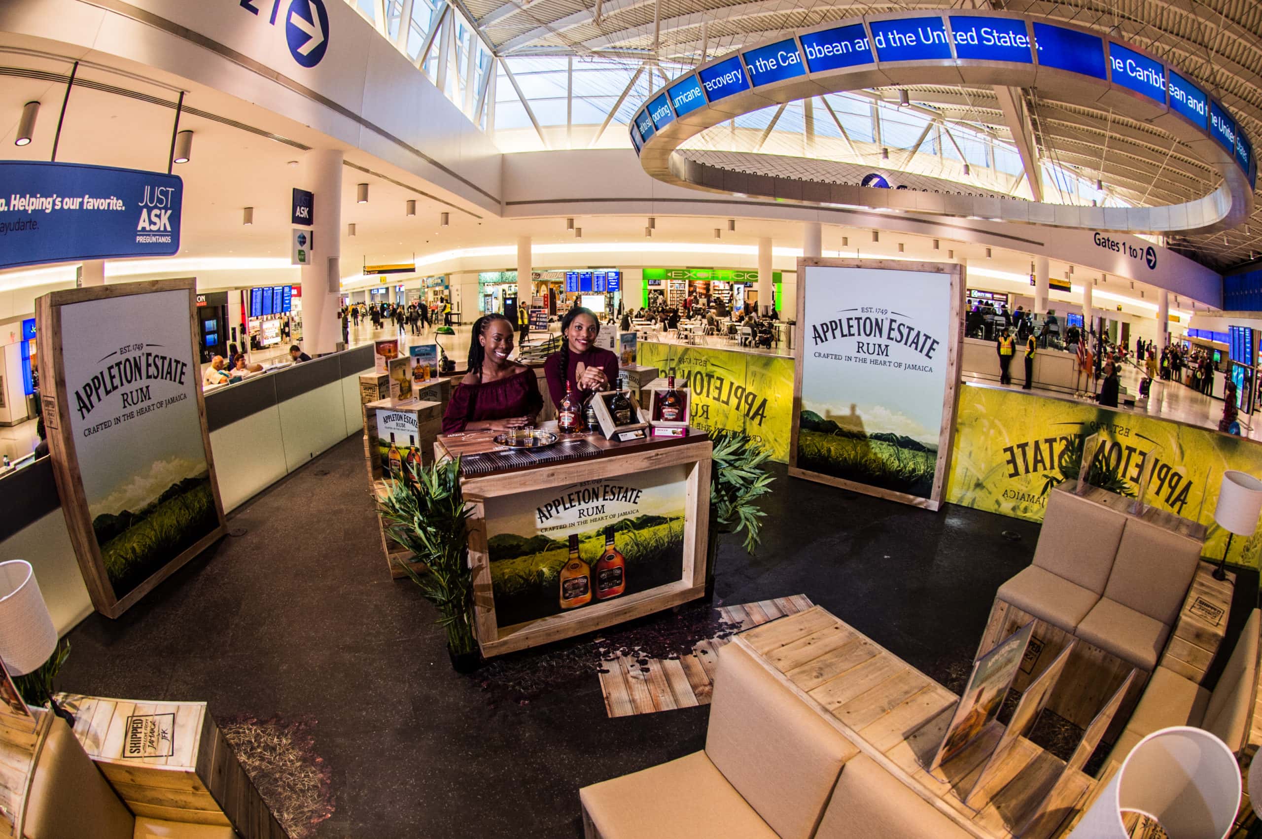 Appleton Rum JFK promotion
