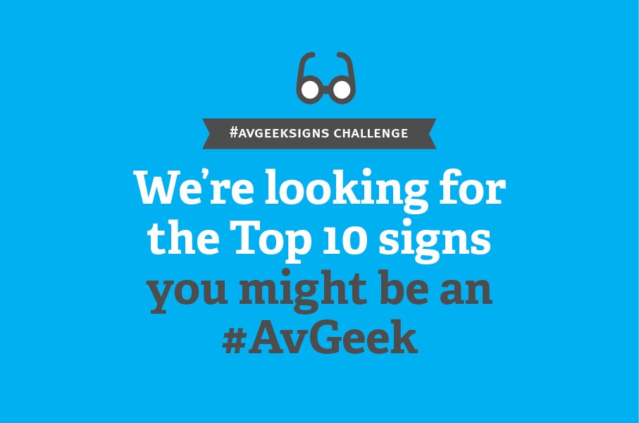 AvGeeks Signs Challenge