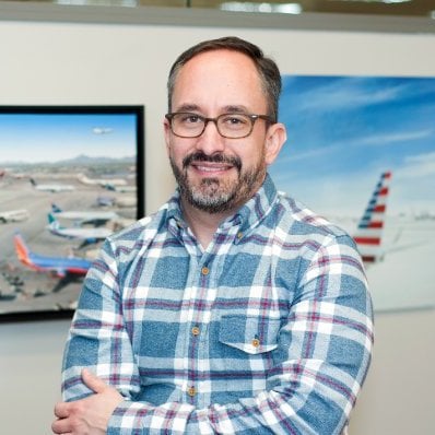 Fernand Fernandez, vice-president Global Marketing at American Airlines.