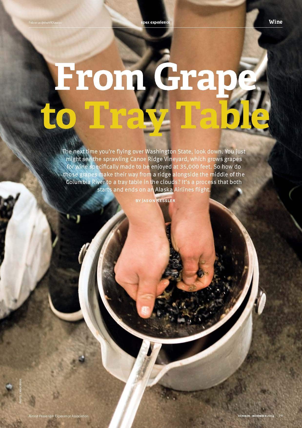 From Grape to Tray Table