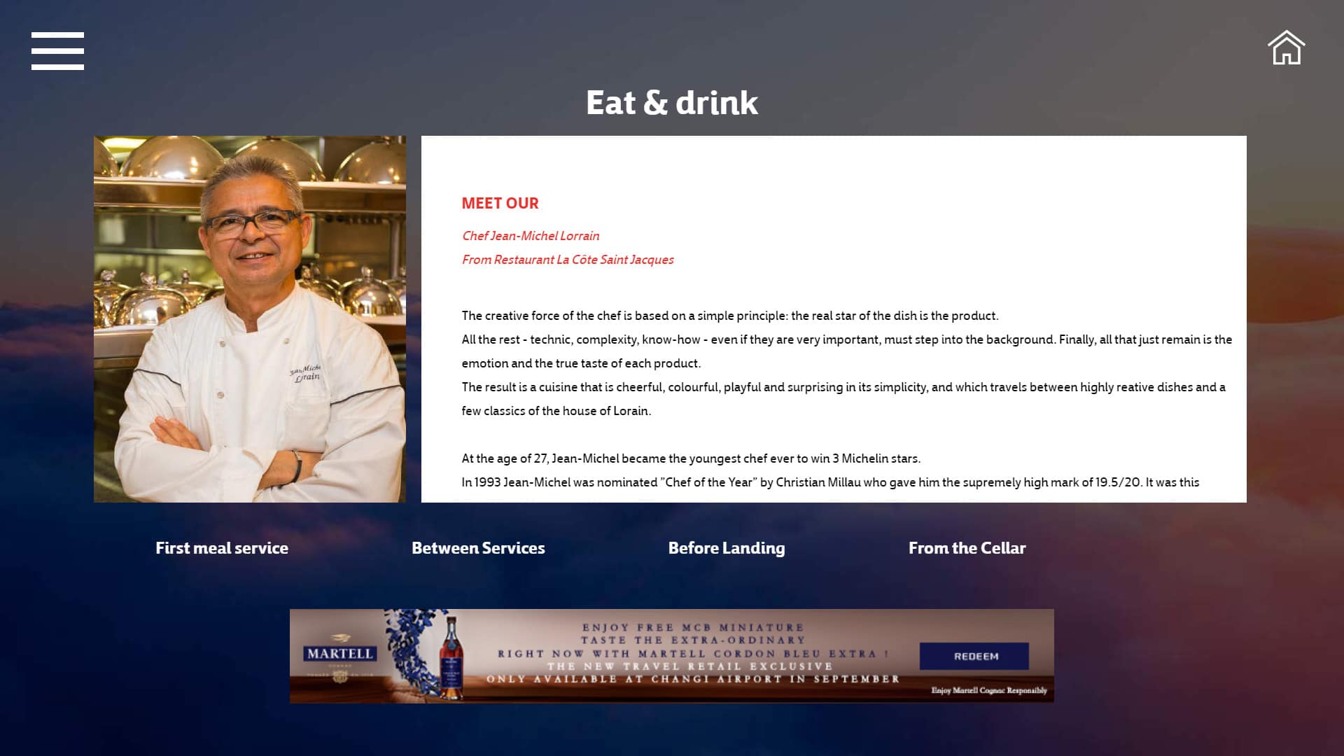 PXCom Meals Menu