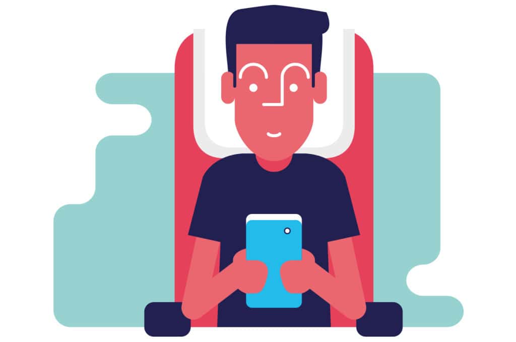 passenger cellphone