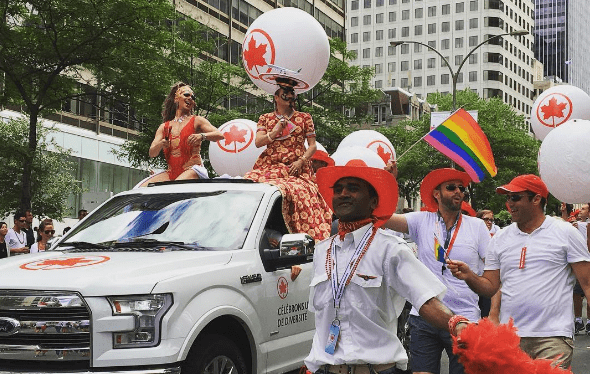 Air Canada Pride Parade transgender