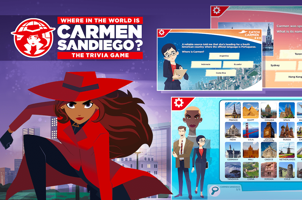 A new Global Eagle Deal will Have Passengers Trying to Find Carmen Sandiego in-flight