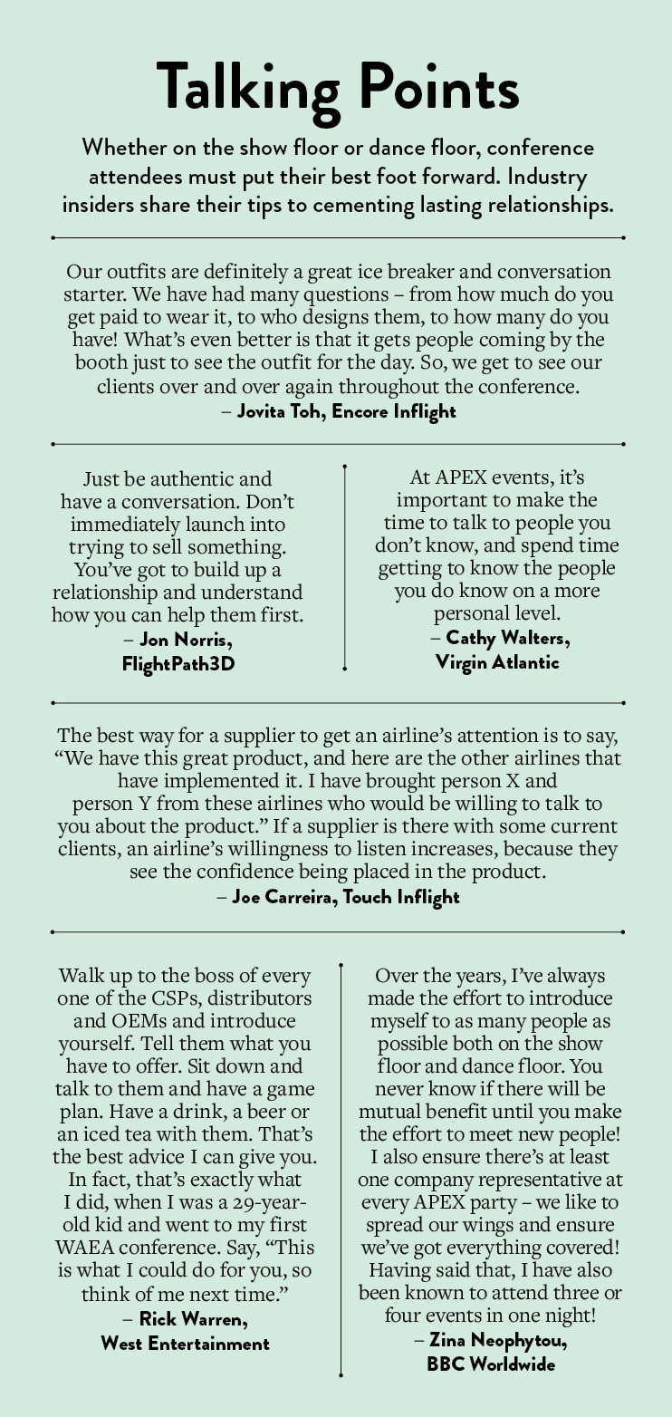 Talking Points Industry Insiders Share Their APEX EXPO Networking Tips