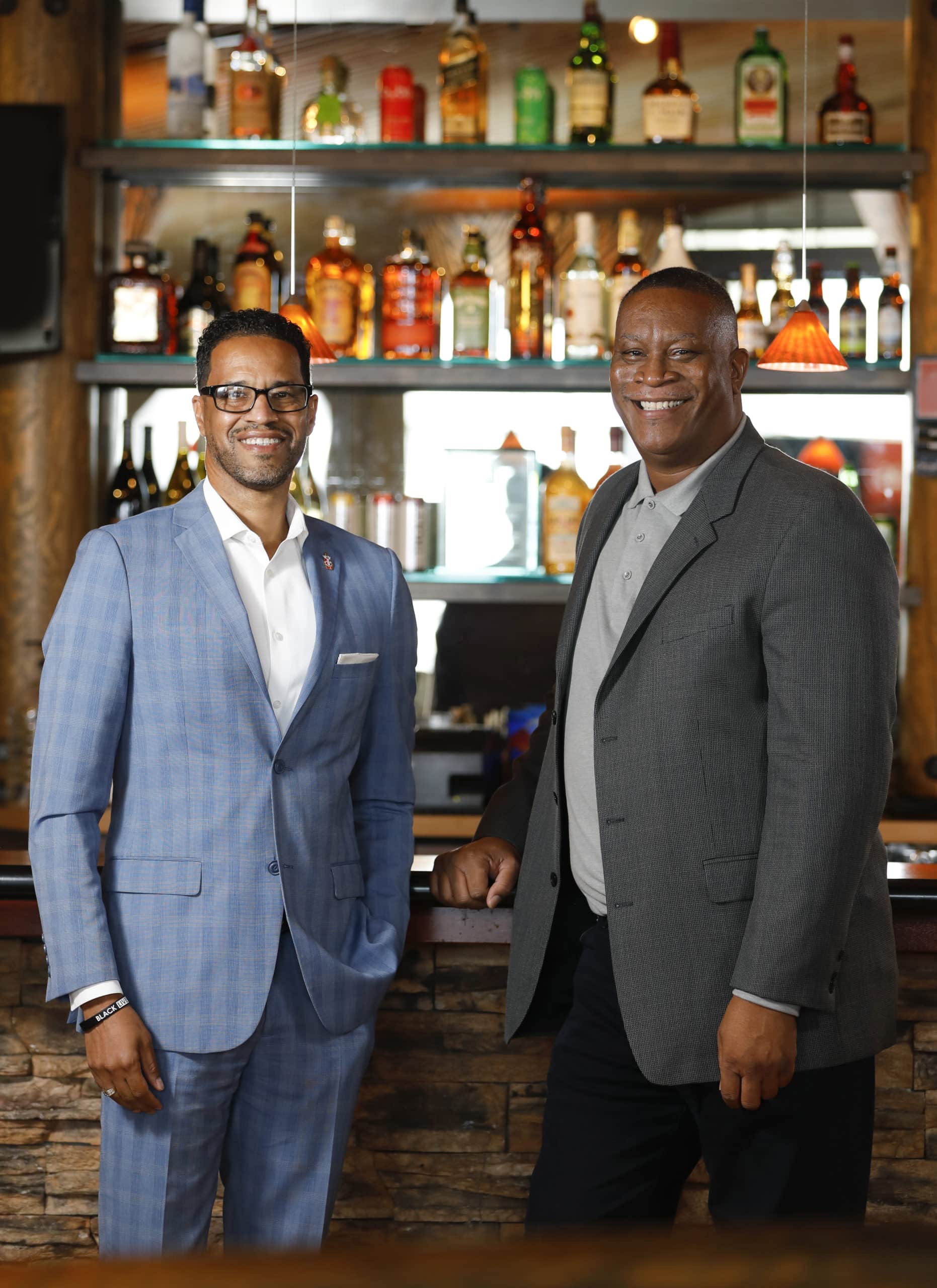 Africa Lounge owners Rod O' Neal and Jerry Whitsett