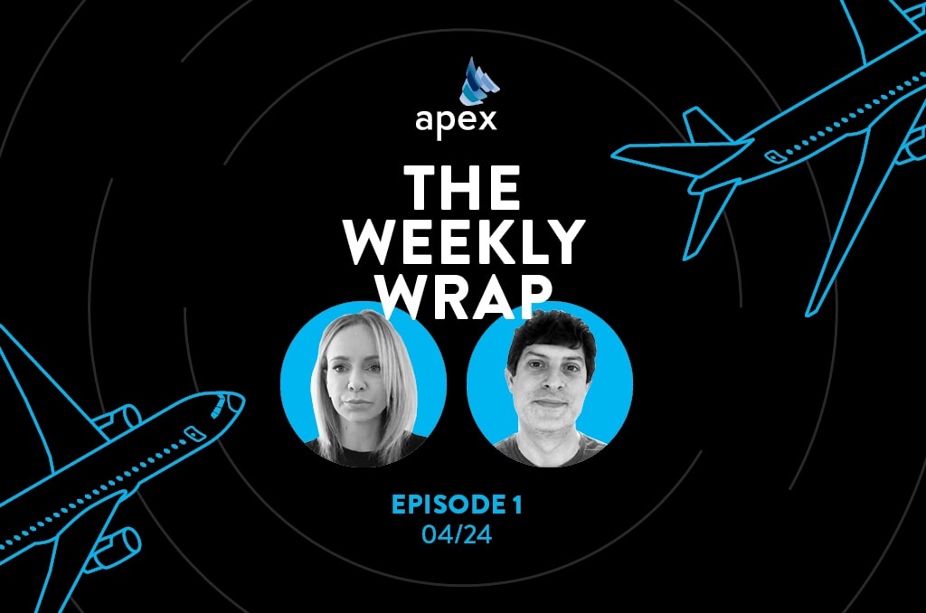 APEX - The Weekly Wrap - Episode One. Design by Nico Venturelli
