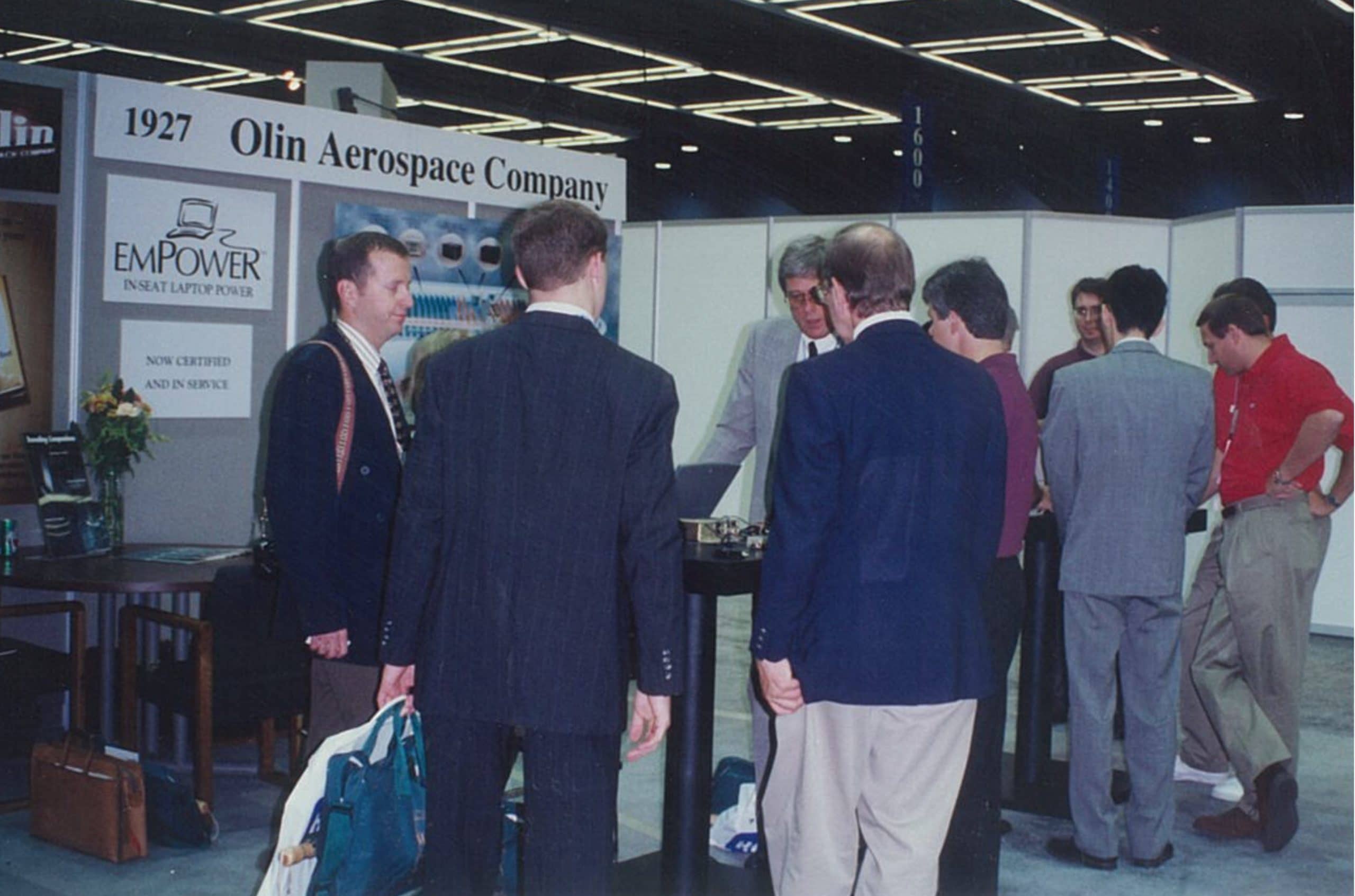 Astronics (then Olin Aerospace) Debuts Empower at WAEA 1996