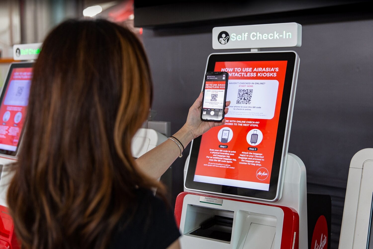 AirAsia's Contactless Kiosk