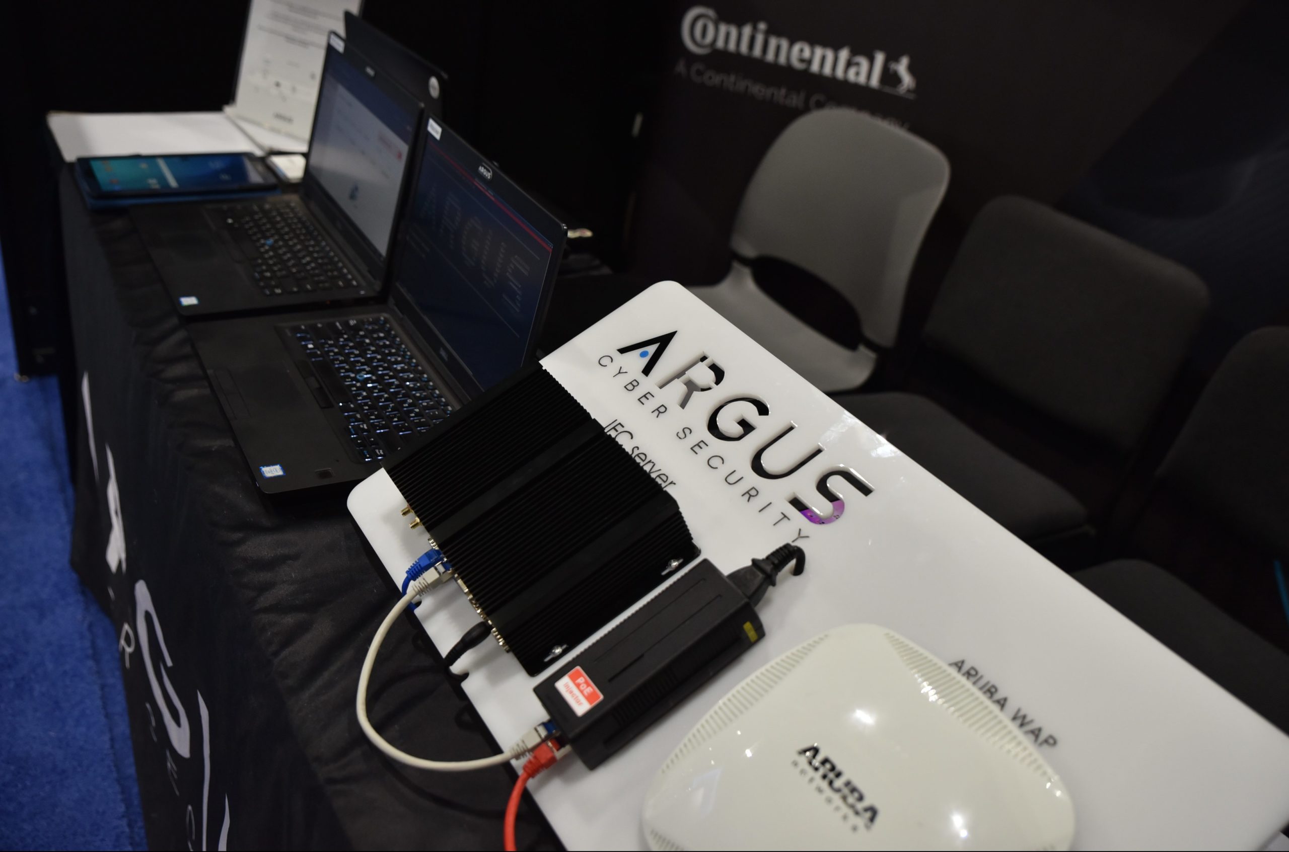 Argus Cyber Security's Argus IFEC Protection solution was showcased at APEX EXPO 2019