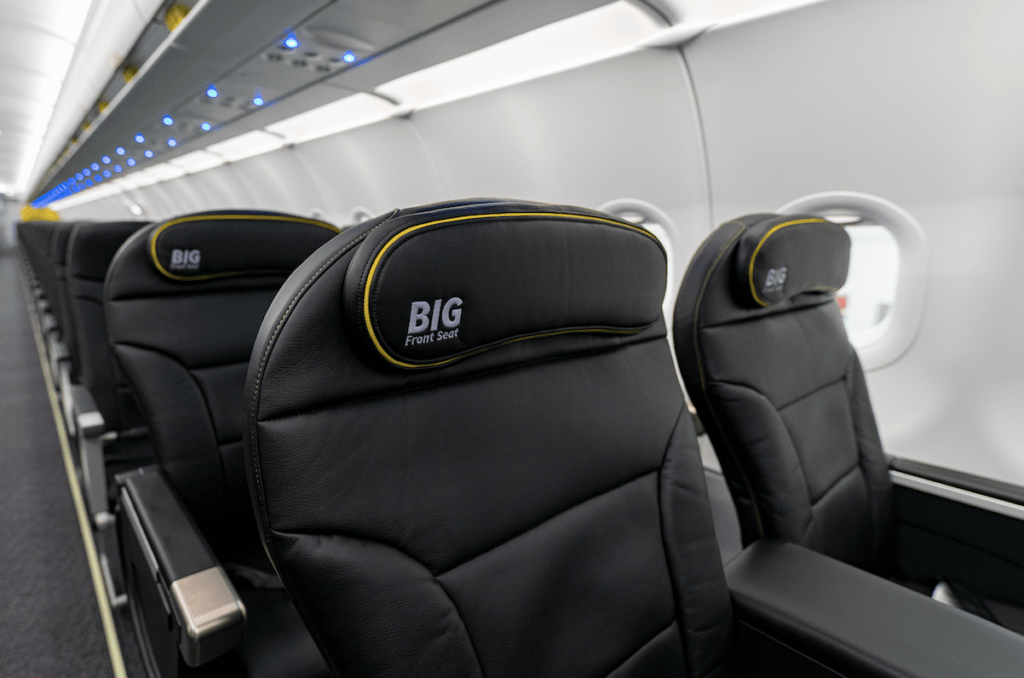 Spirit Airlines' new Big Front Seats, designed by HAECO Cabin Solutions