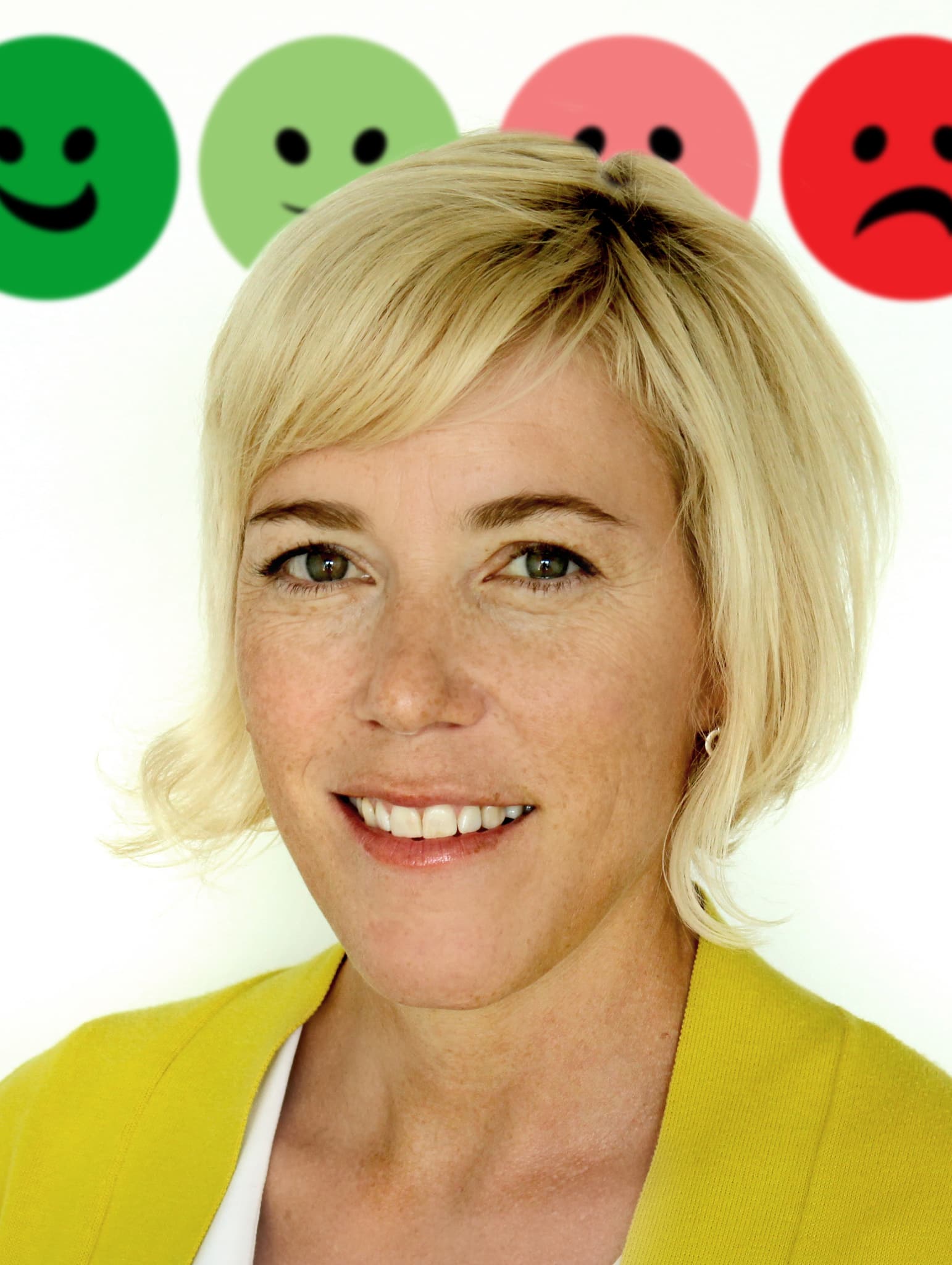 Kirsti Laasio, HappyOrNot's chief customer experience officer. 