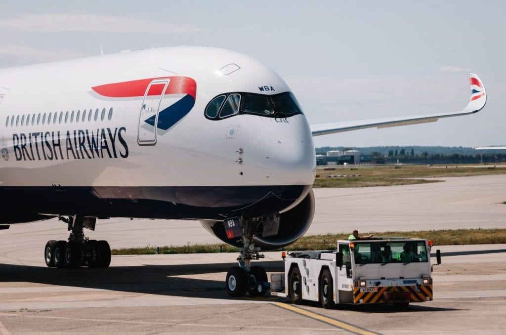British Airways' First A350 Aircraft Delivery