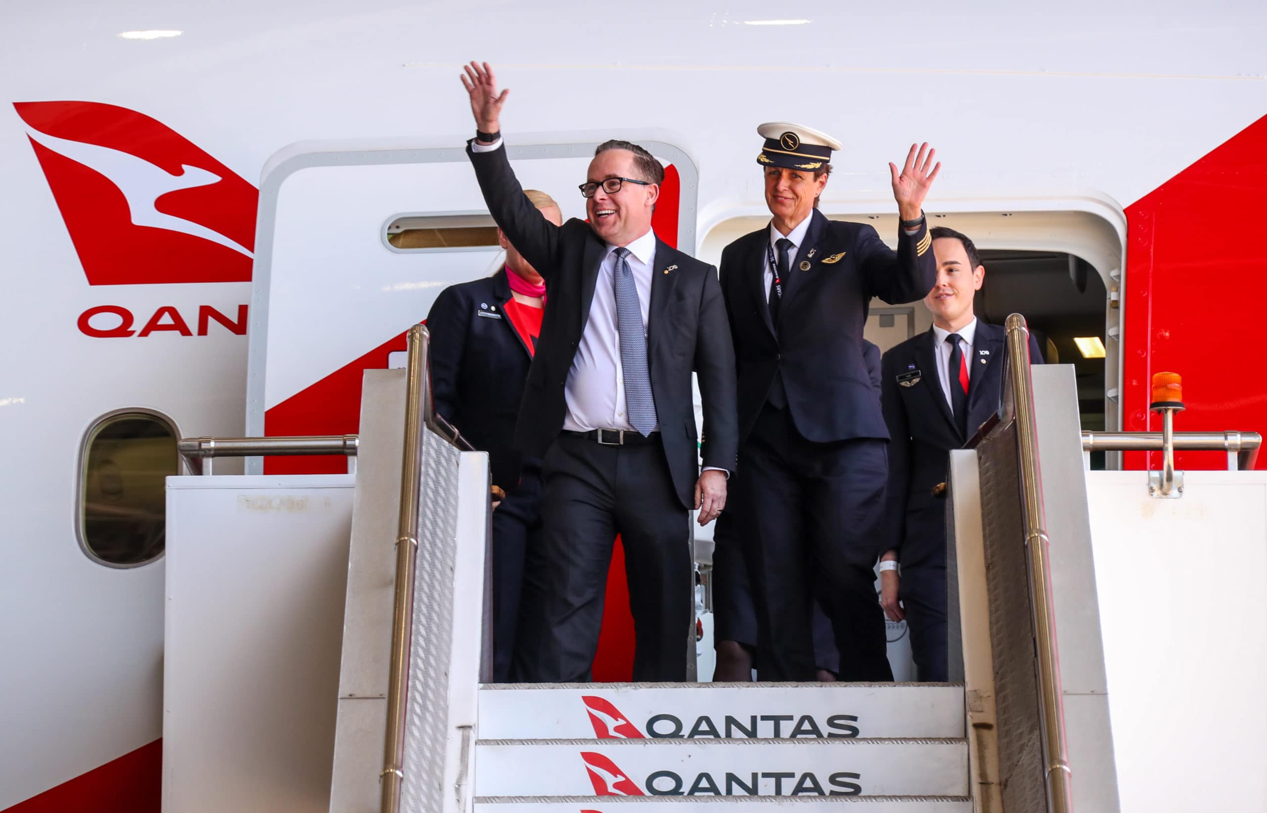 Qantas research flight