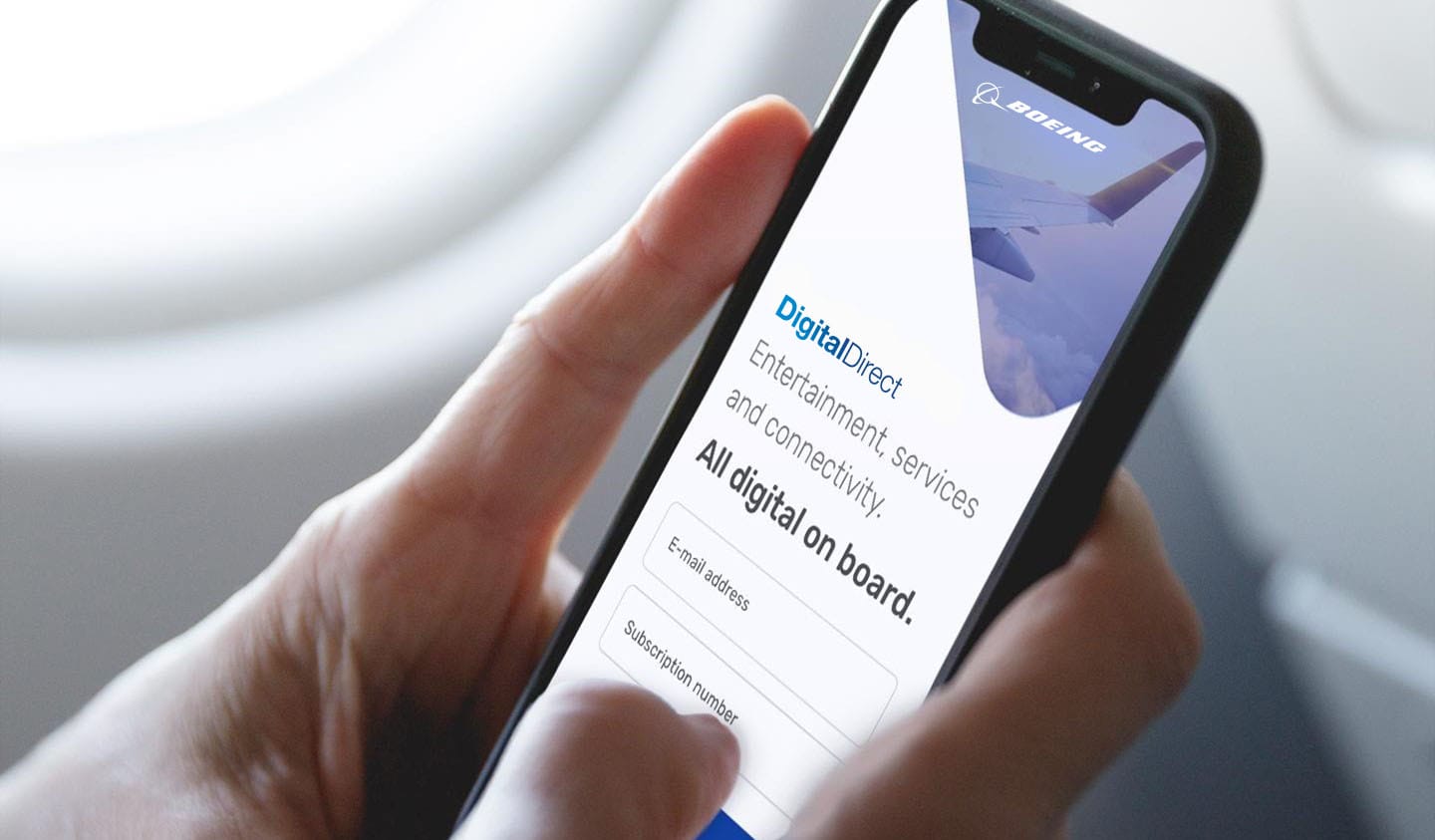 Boeing Digital Direct Marks Company's Entry into Wirelss IFE Space APEX