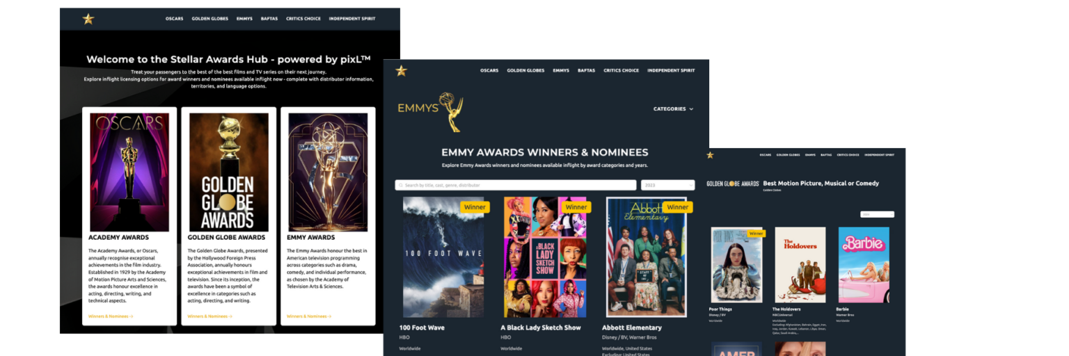Stellar Awards Hub Helps Airlines Source AwardWinning IFE APEX