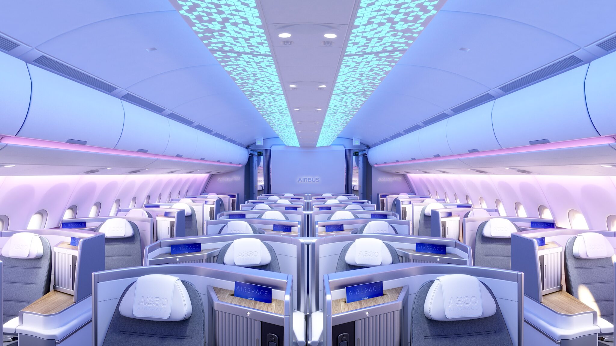 AIX 2024: Airbus Reveals New A330neo Airspace Cabin Features, Showcases ...