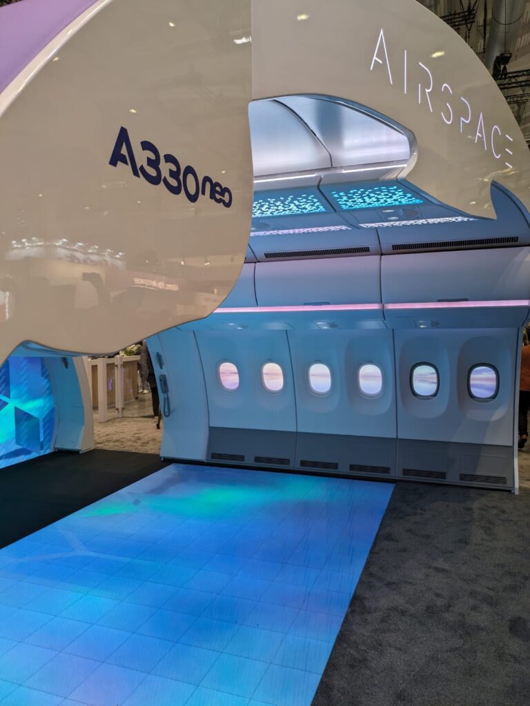 AIX 2024: Airbus Reveals New A330neo Airspace Cabin Features, Showcases ...