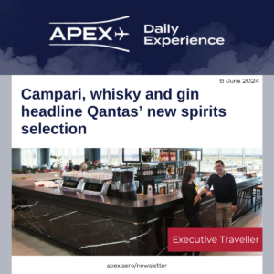 Campari, whisky, and gin headline Qantas' new spirits selection