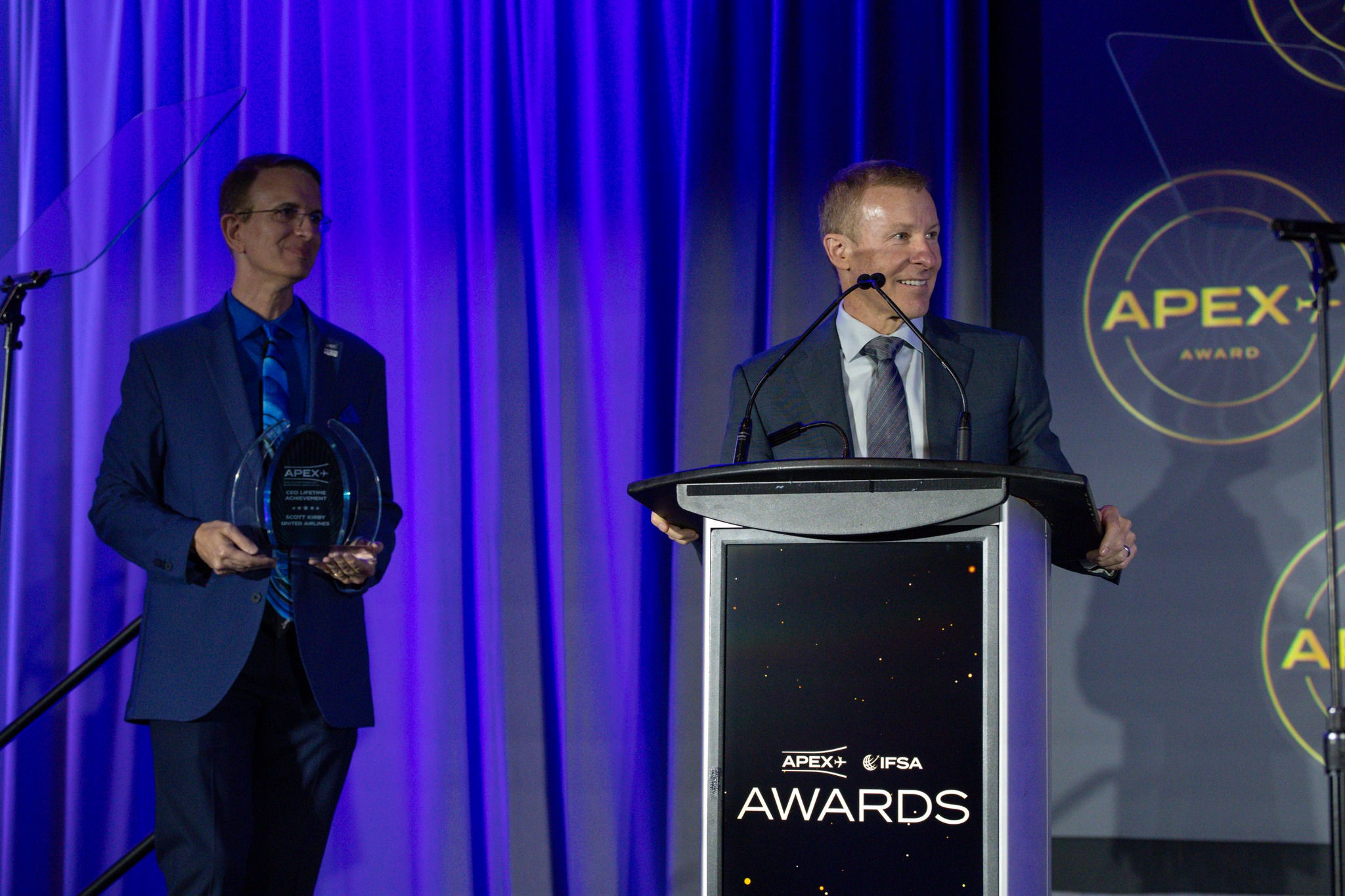 Scott Kirby Honored with APEX CEO Lifetime Achievement Award for ...